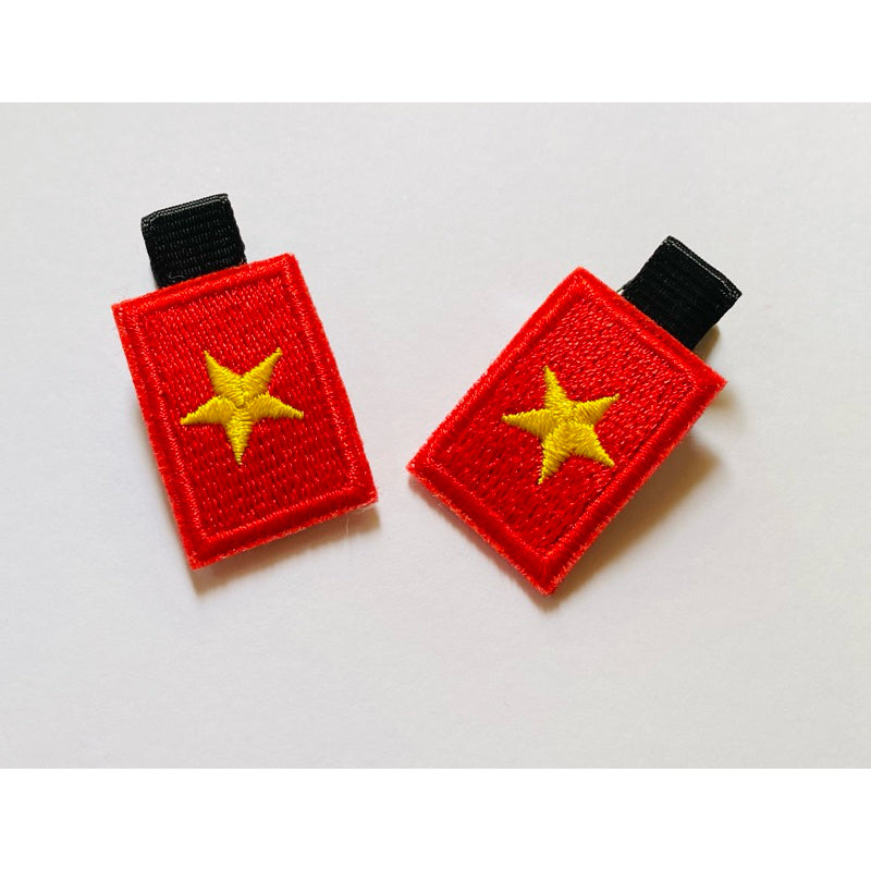 (QUÀ TẶNG) Kẹp tóc cờ Việt Nam Quà Tặng Kèm Áo Việt Nam A990