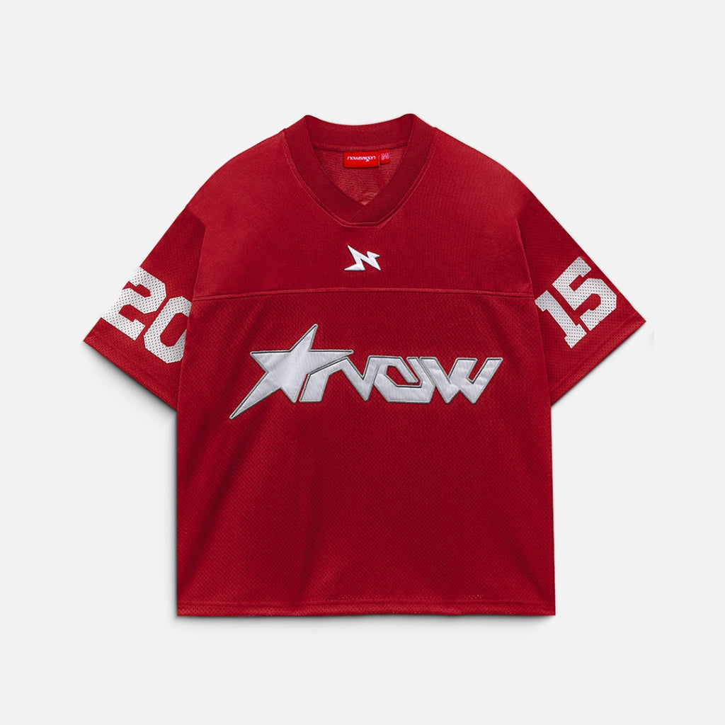 Áo NEEDS OF WISDOM Star Elite Jersey - Red - Genuine Local Brand