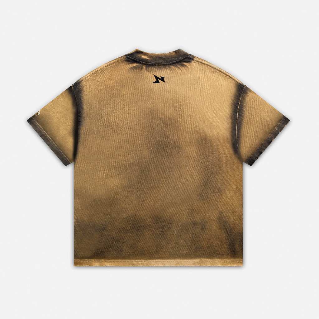 NEEDS OF WISDOM Pocket G&B Tee - Washed Brown - Genuine Local Brand