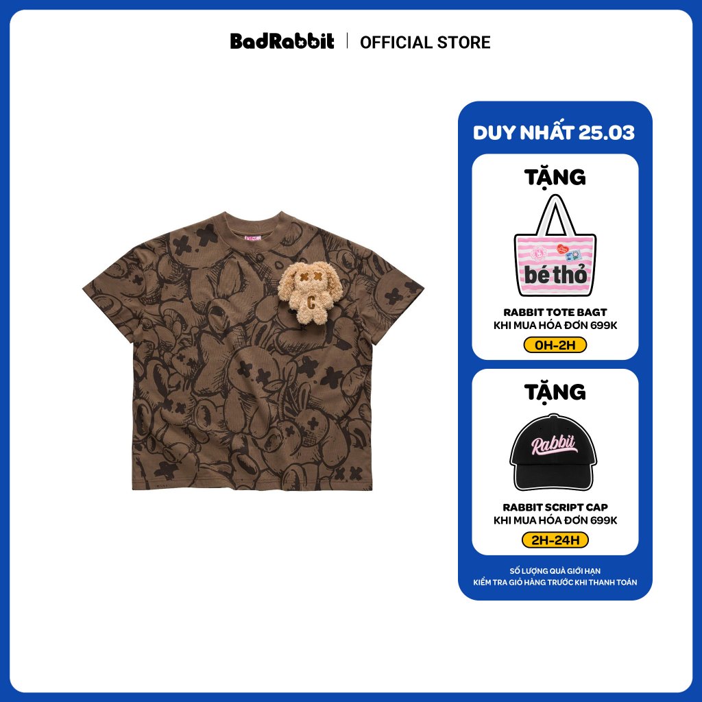 ChouChou Boxy Rabbit Tee T-Shirt - Official Local Brand