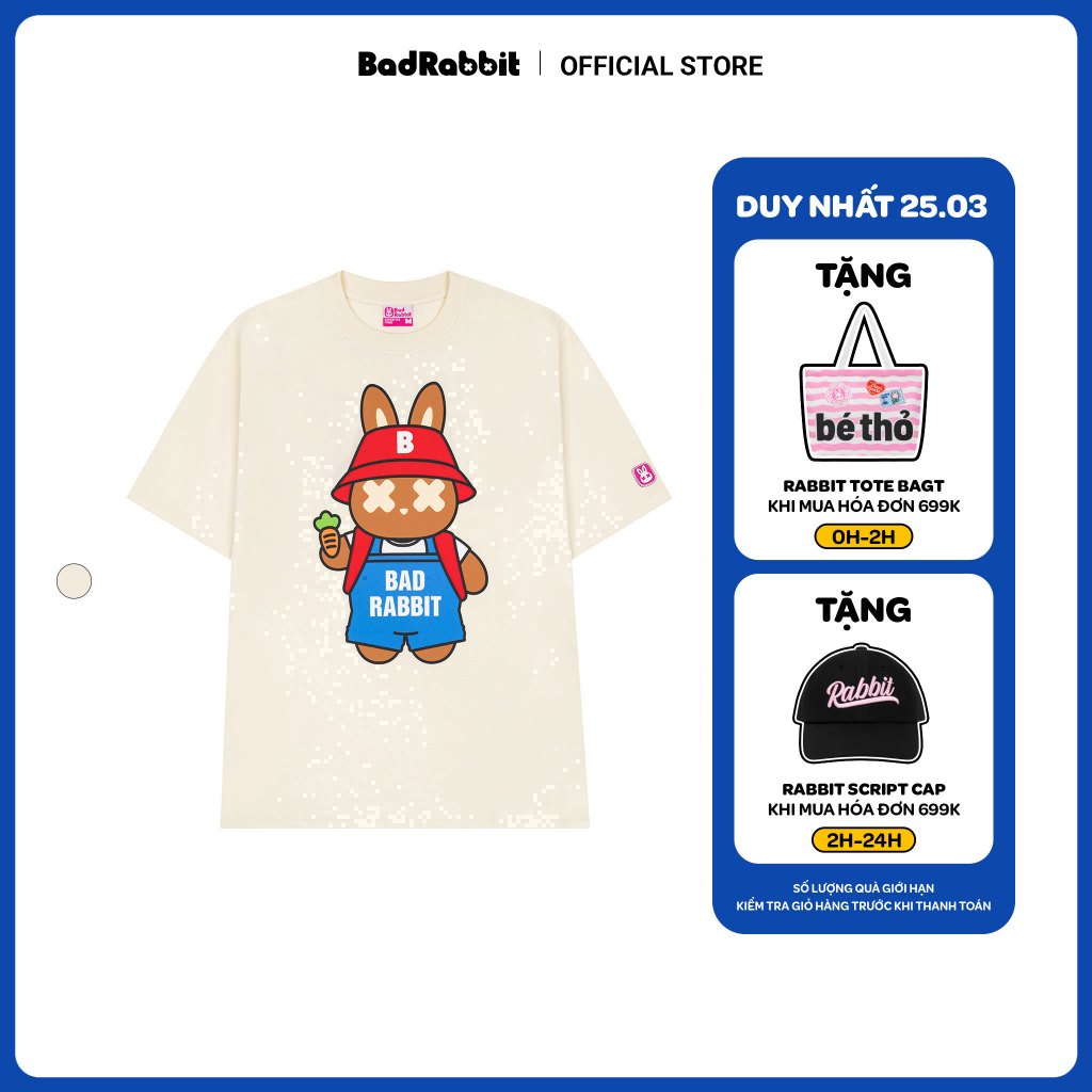 Festive Rabbit Tee - Just Feel Collection - Official Local Brand