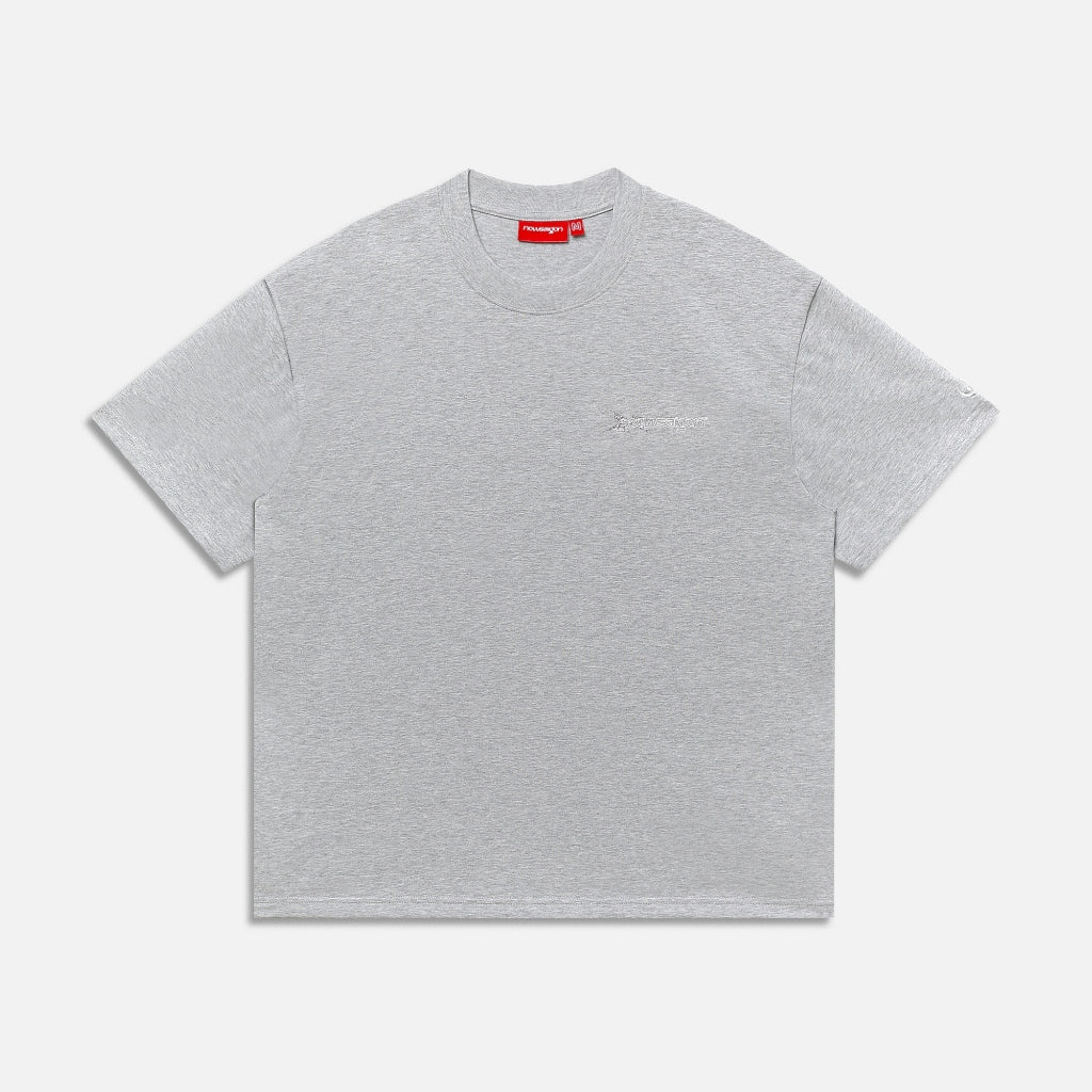 Áo thun NEEDS OF WISDOM Glitter Tee - Grey - Local Brand Chính Hãng