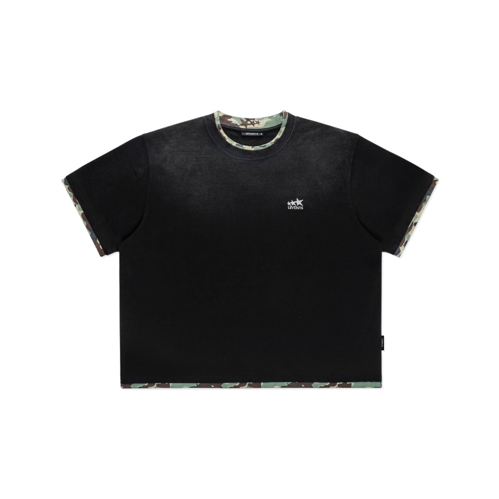 Levents Camo Edge Boxy 2.0 Tee 100% Cotton Unisex T-shirt