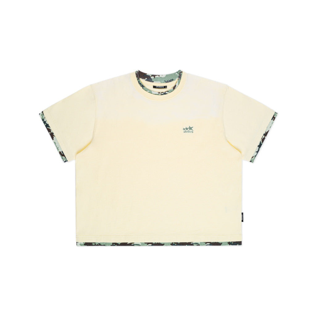 Levents Camo Edge Boxy 2.0 Tee 100% Cotton Unisex T-shirt