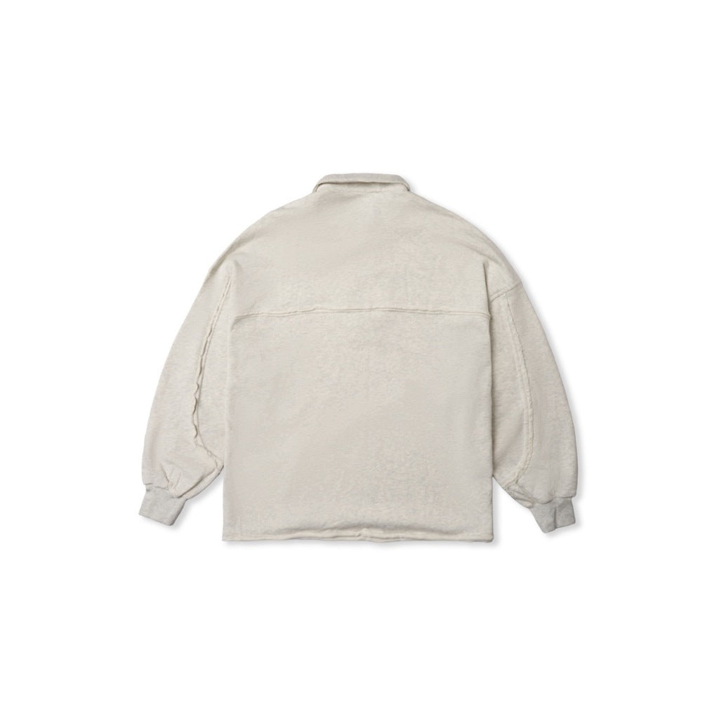 HADES Quater Zip Longsleeve Polo - HADES Brand Chính Hãng - Áo polo tay dài unisex