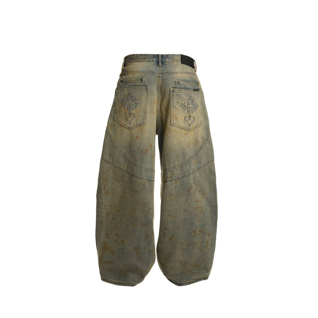 HADES Quantum Drift Wash Jeans - Hades Brand chính hãng -  Quần jeans wash dài unisex