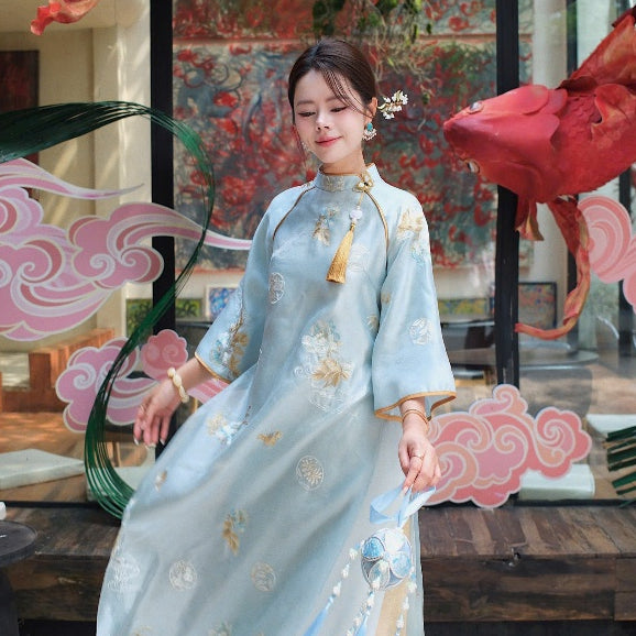 [PRE-ORDER] Tue Hien 4-panel modernized Ao Dai 