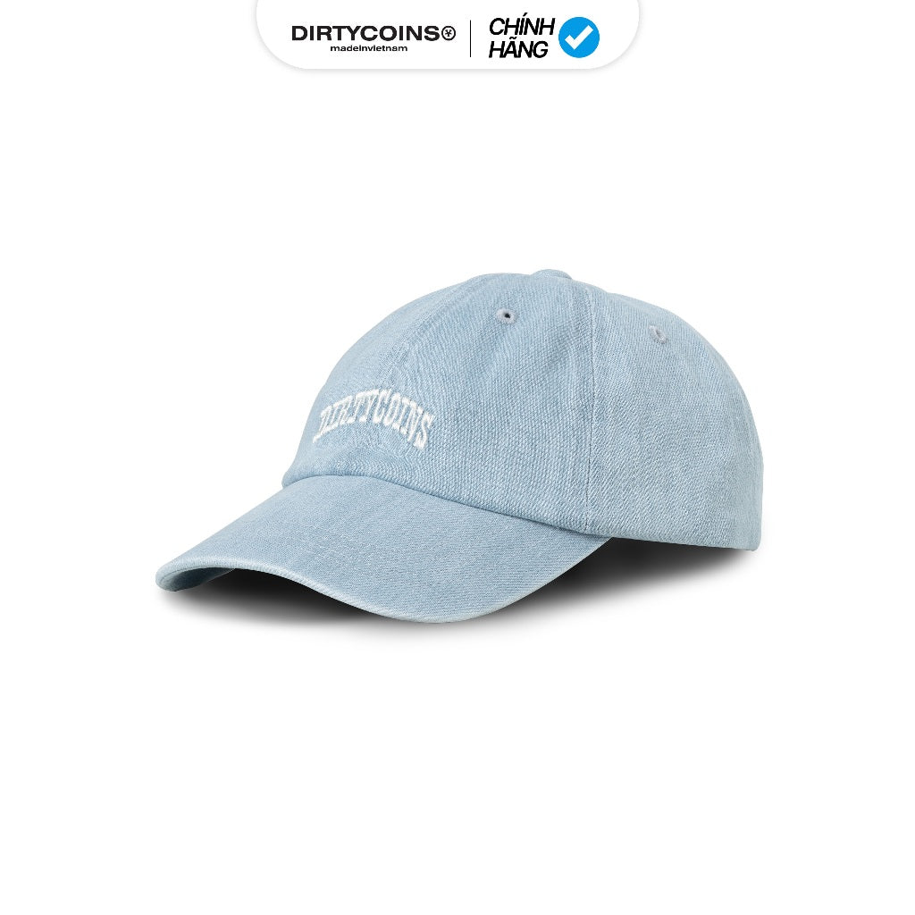 Nón Dad Cap Denim DirtyCoins Arc Embroidery