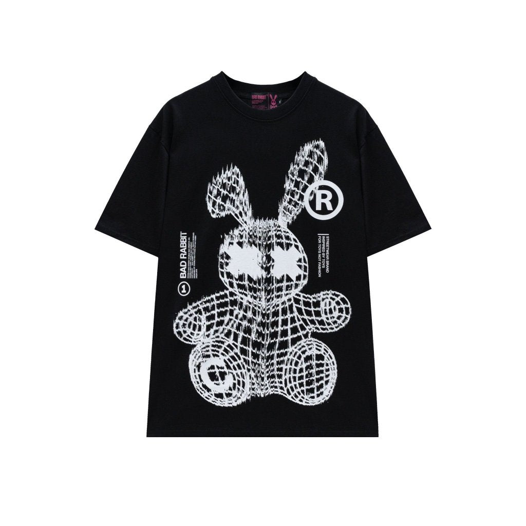 The Grid Rabbit Tee - Authentic Local Brand T-shirt