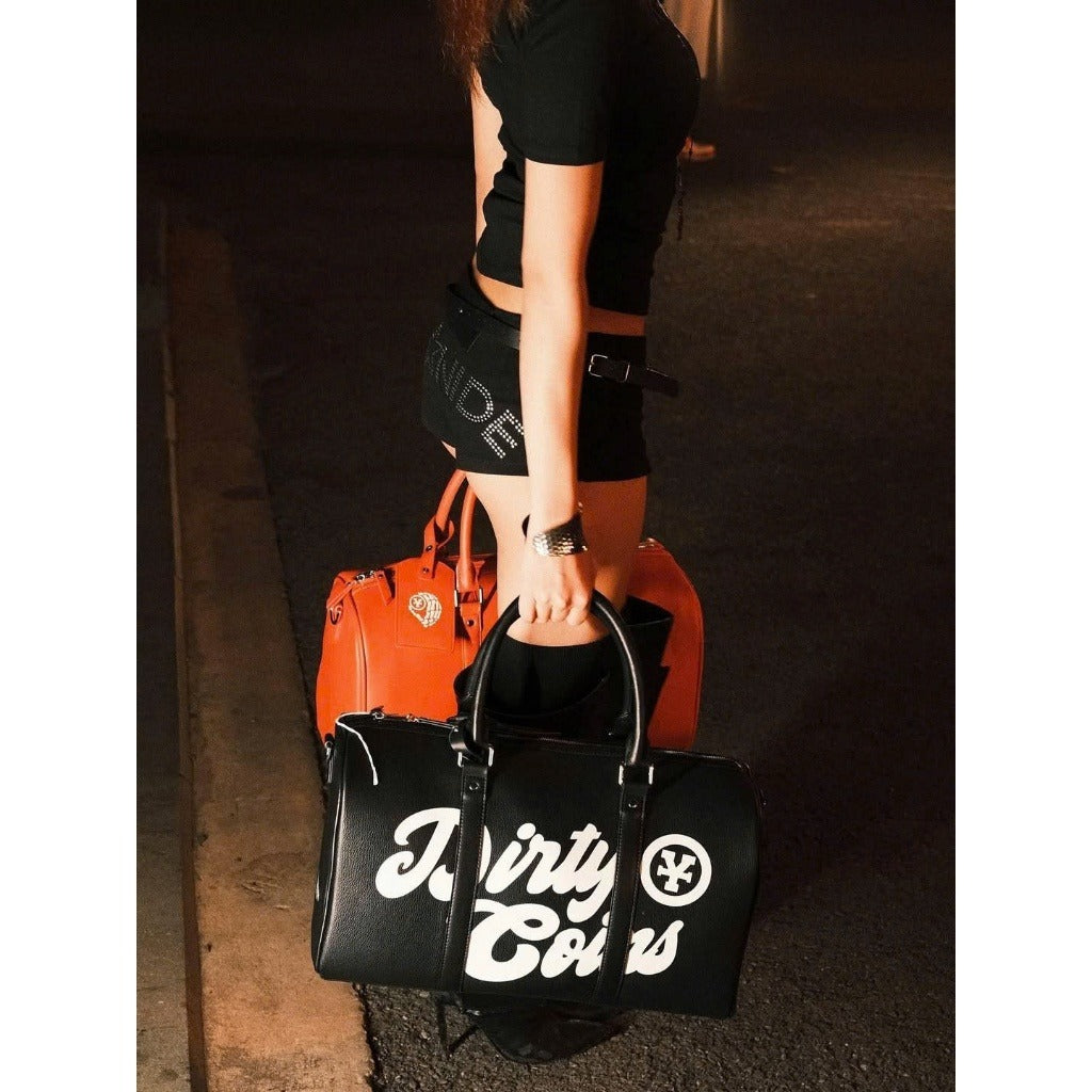 DirtyCoins Logo Bowler Bag