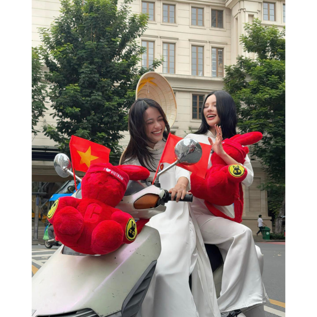 Red Baby Rabbit Backpack - Official Local Brand