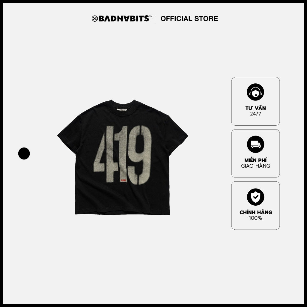 [SẢN PHẨM MỚI] Áo Thun - Áo 419 Boxy Tee - Local Brand Chính Hãng