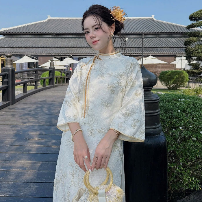 [PRE-ORDER] My Anh 4-panel modernized ao dai 