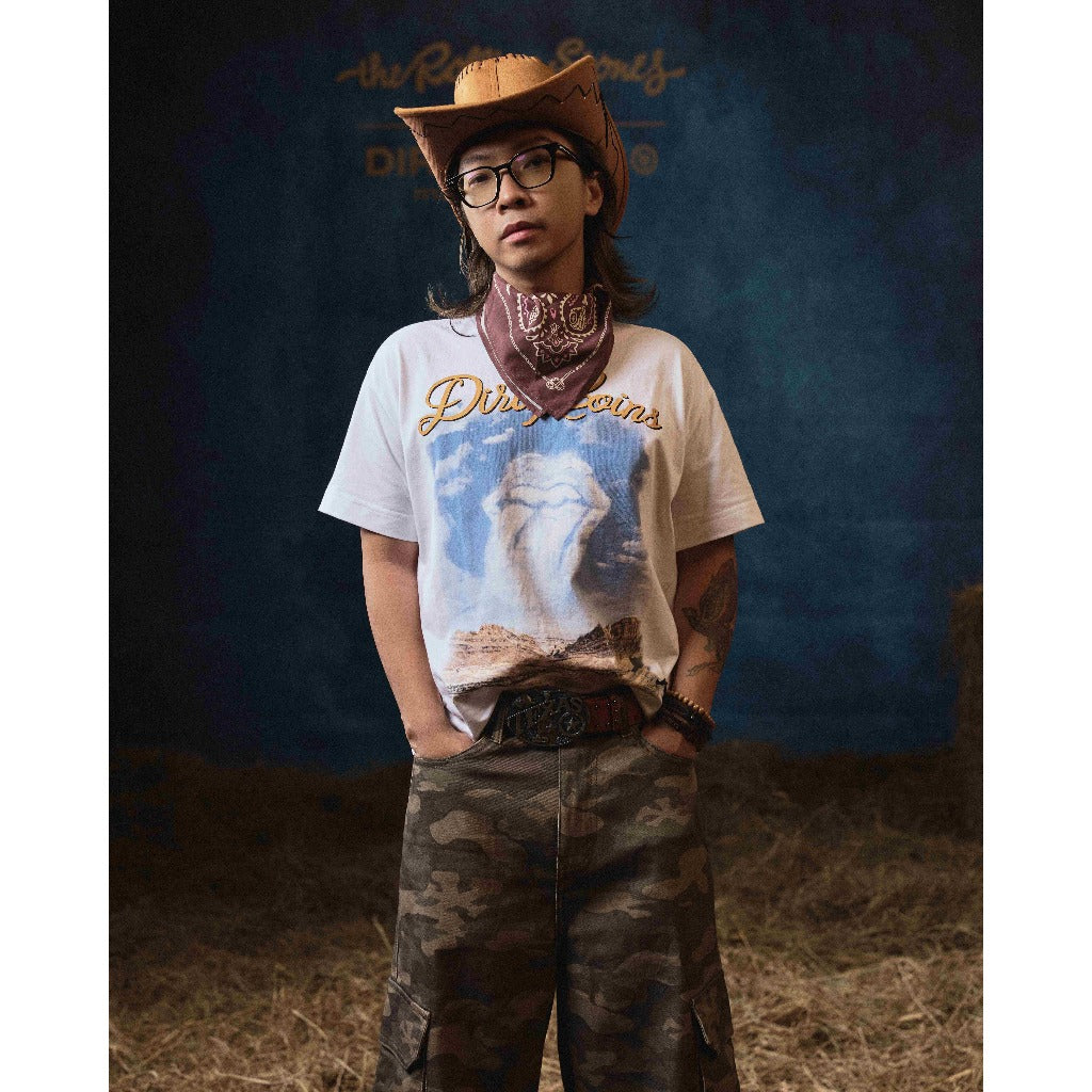 [DCxRS] DirtyCoins Desert Sky White T-Shirt