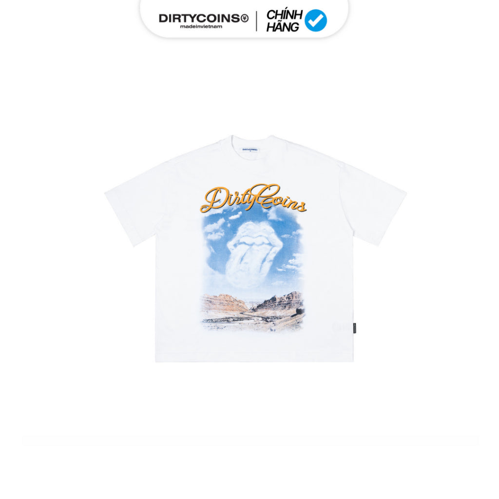 [DCxRS] DirtyCoins Desert Sky White T-Shirt