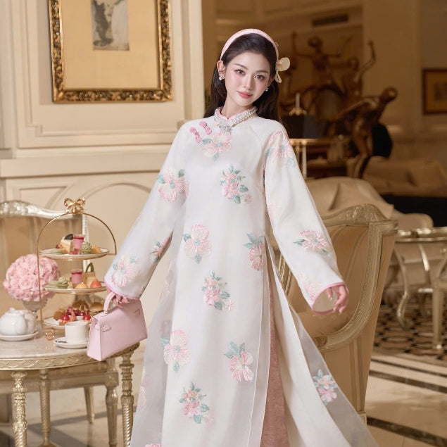 [PRE-ORDER] Uyen My 4-panel modernized ao dai 