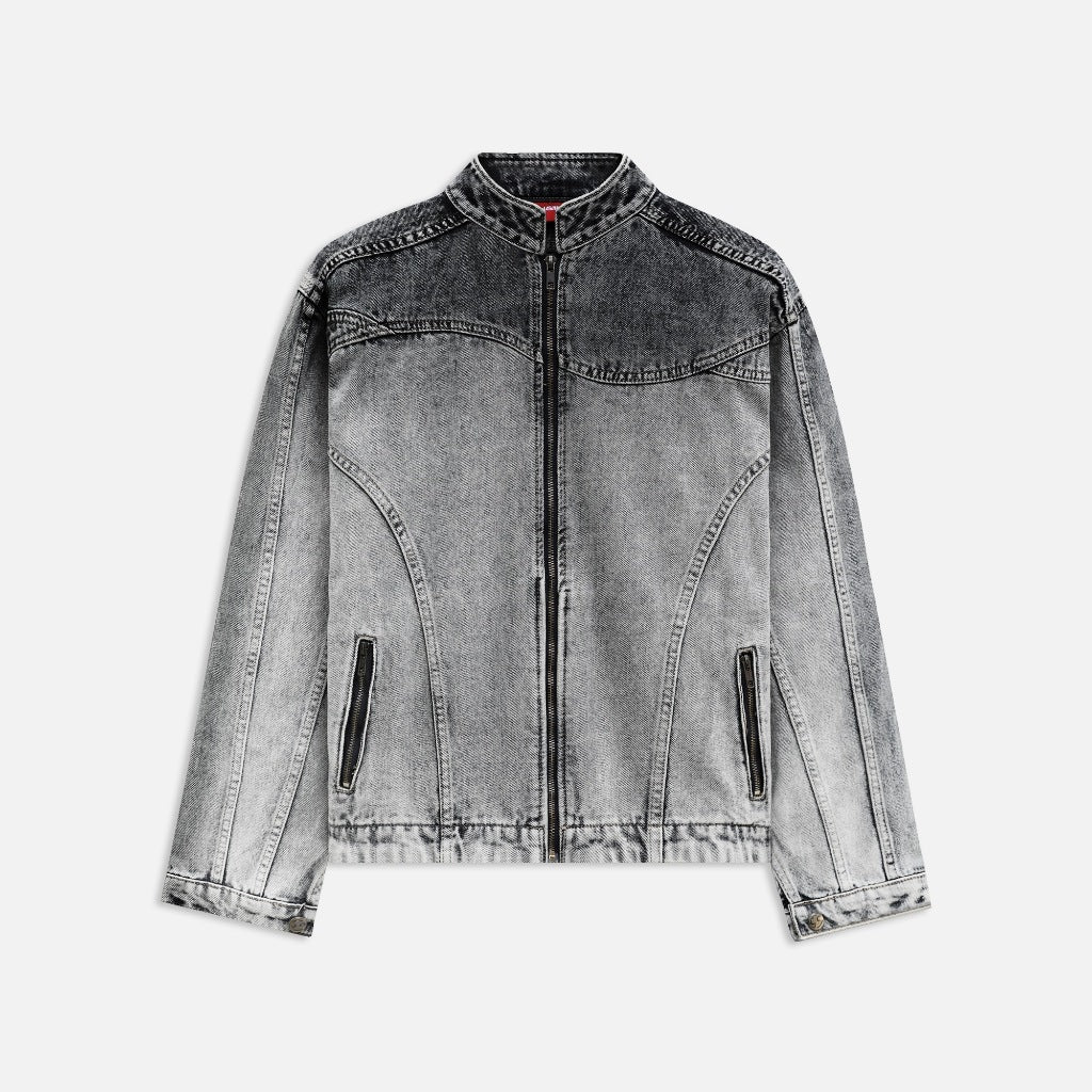 NEEDS OF WISDOM Contoured Denim Jacket - Grey - Authentic Local Brand