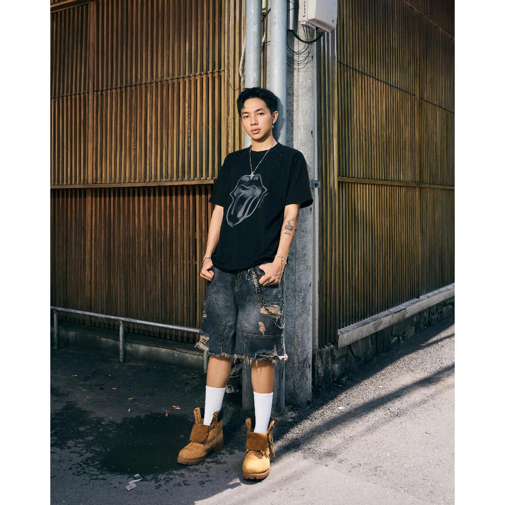 [DCxRS] Rhine Stones Black T-Shirt