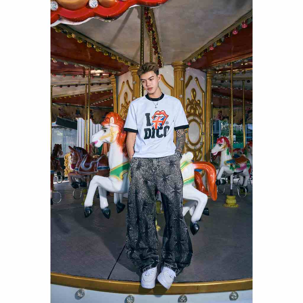 [DCxRS] Áo Thun DirtyCoins UK Tongue Ringer Tee White