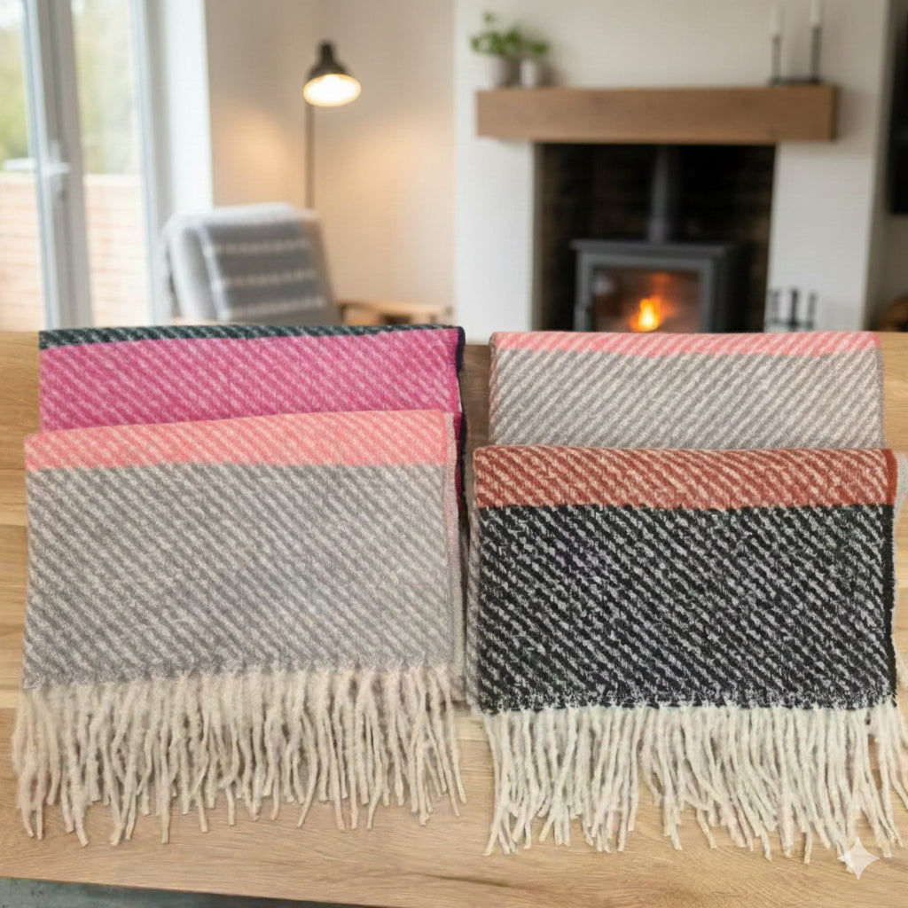 (Quà Tặng) Khăn Len Choàng Cổ Ecochic - Khăn Quàng Cổ Len Trơn Basic Thời Trang Mùa Đông Cho Nam Nữ A975