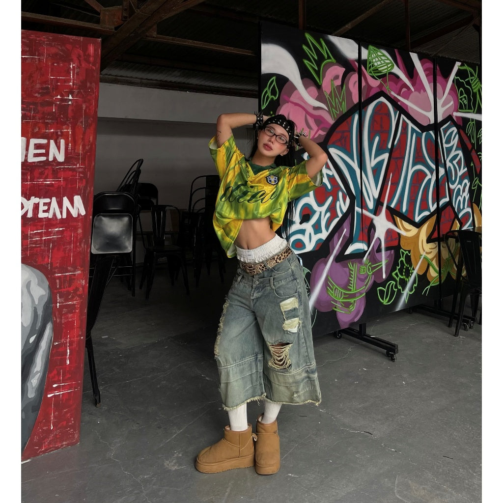 DirtyCoins Soccer Jersey Wild Fire Green T-Shirt