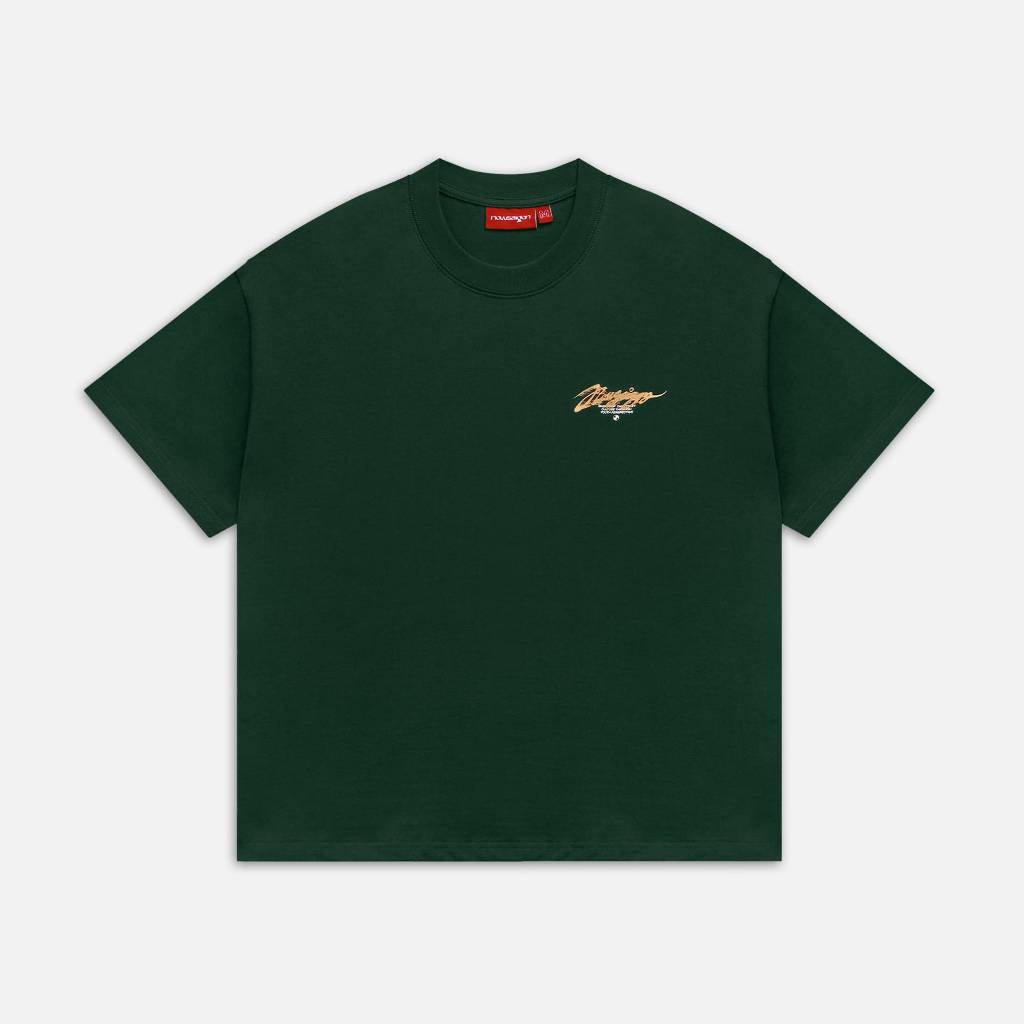 NEEDS OF WISDOM Blaze Tee - Green - Authentic Local Brand T-shirt