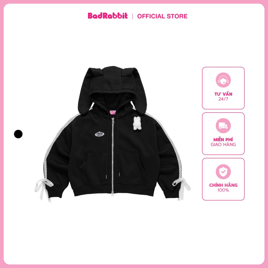 HSG Rabbit Zip-Up Hoodie - Authentic Local Brand