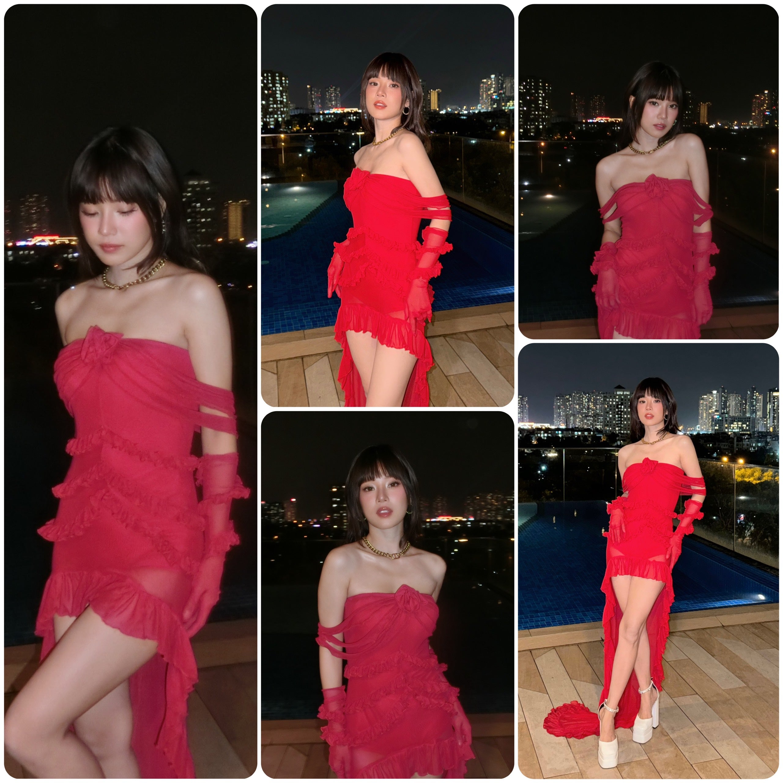 Scarlet LSEOUL V23121590 Elegant and Sexy Party Dress 