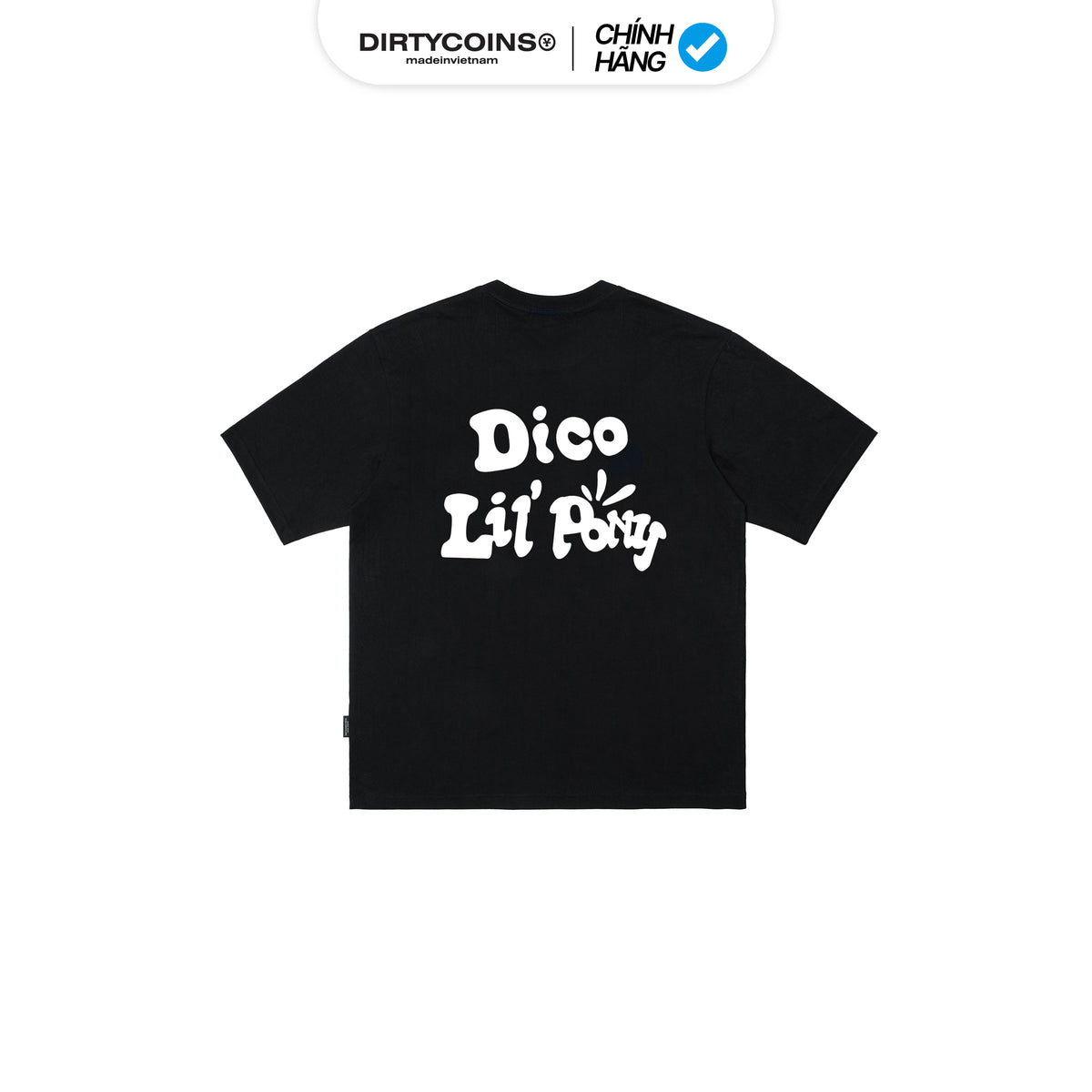 Lil Pony Rapper DirtyCoins Lil Pony Black T-Shirt – Local Brand Viet
